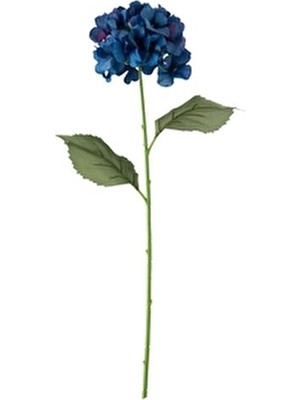 Mudo Home MAVİ YAPAY ORTANCA DAL ÇİÇEK  75 CM