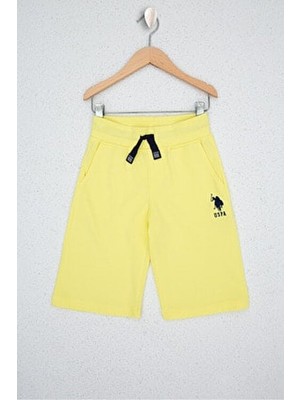 U.S. Polo Assn. Sarı Erkek Çocuk Şort & Bermuda