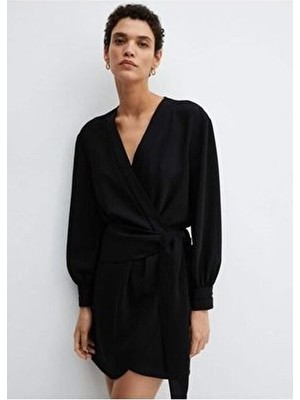 Mango Woman Fiyonklu Anvelop Elbise