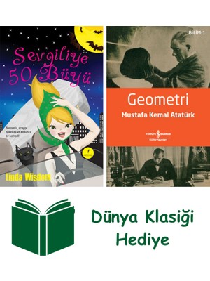 Artemis Yayınları Sevgiliye 50 Büyü + Geometri + Dünya Klasiği Hediye