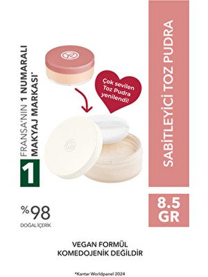 Yves Rocher Sabitleyici Toz PUDRA-VEGAN-8.5G-70328