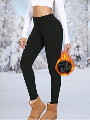 Lesa Wear Termal Kadın Tayt, Termal Içlik Tayt, Termal Yüksek Bel Sıkılaştırıcı ve Toparlayıcı Termal Tayt