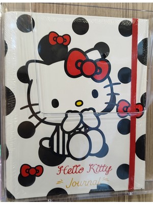 Ada Çanta Kırtasiye Kuromi Hello Kitty Sert Kapak Içten Spiralli Journal Çok Amaçlı Defter ( 24CM * 17 cm )
