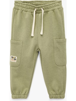 Koton Şardonlu Beli Lastikli Basic Jogger Eşofman Altı