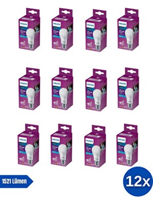 Philips Mycare LED Lamba 13W - 100W 6500K Beyaz Işık (  12 Li Paket)