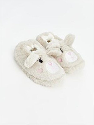 LC Waikiki Lcw Steps Tavşan Figürlü Kız Çocuk Panduf (W4)