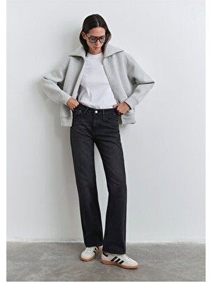 Mavi Jane Classic Denim Koyu Gri Smoke Jean Pantolon 1010917-90505