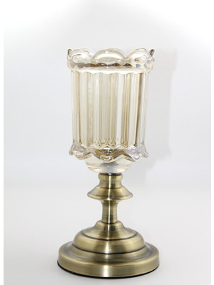 Topdan Cam Şamdan Tekli Model 5