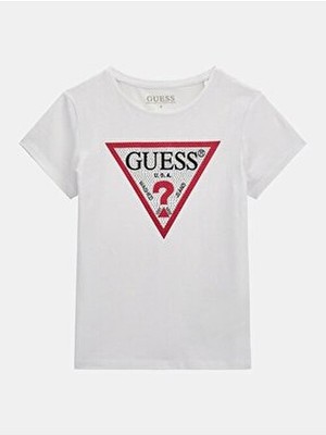 Guess Jersey Kız Çocuk Regular Fit T-Shirt