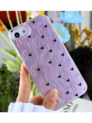 Go Aksesuar Iphone 7 - 8 - Se 2020 Shine Fiyonk Renk Geçişli Esnek Silikon Kılıf