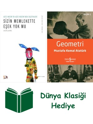 Nesin Yayınevi Sizin Memlekette Eşek Yok Mu? + Geometri + Dünya Klasiği Hediye