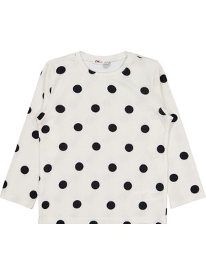 Civil Girls Puanlı 10-13 Yaş Pijama Takımı