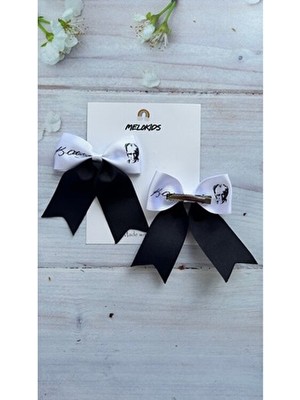 Melo 10 Kasım 29 Ekim Siyah Beyaz Atatürk Klipsli Toka 2 Adet – Toka