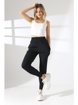 Jogger Kumaş Paça Pensli Eşofman