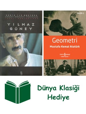 Everest Yayınları Deniz ile Gökyüzü Arasındaki Tutsak Imralı Günlerinde Yılmaz Güney + Geometri + Dünya Klasiği Hediye