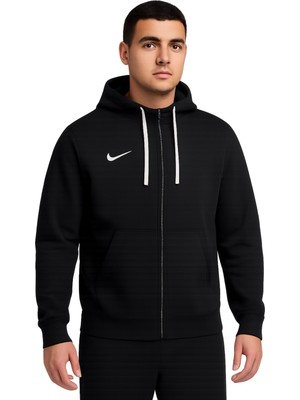 Nike Park 20 Fleece Erkek Siyah Kapşonlu Sweatshirt CW6887-010