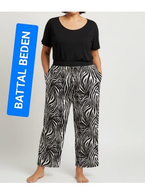 Boya Moda Kadın  Bayan Büyük  Battal  Extra Turbo Jumbo Beden  Süet  Penye Kumaş  2 Yan Cepli  Pantolon Eşofman Altı Pijama Altı 130 Kilograma Kadar Olur Bol  Likralı Esneyen Kumaş Bel Lastikli Süs Bagcıklı