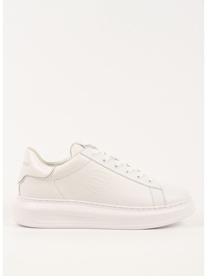 Karl Lagerfeld Beyaz Erkek Sneaker Kaprı Outline Nft