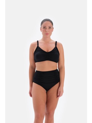 AlanyaXXL Yüksek Bel Destekli Büyük Beden Bikini Takımı