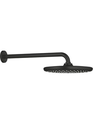 Store Fullf 250 Tepe Duşu Seti 380 mm Mat Siyah - 266682430