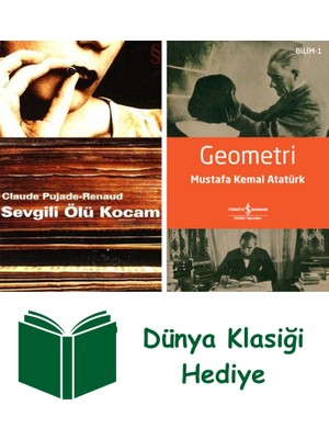 Everest Yayınları Sevgili Ölü Kocam + Geometri + Dünya Klasiği Hediye