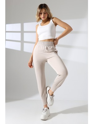 Jogger Kumaş Paça Pensli Eşofman