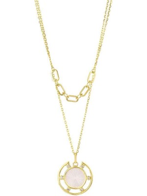 Assos Pırlanta Tasarım Altın Kolye - 14K