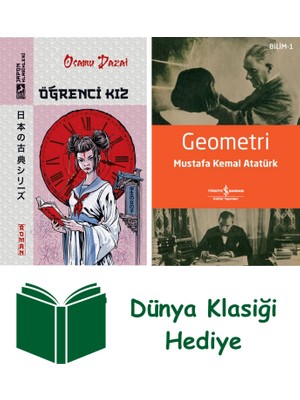 Ren Kitap Öğrenci Kız + Geometri + Dünya Klasiği Hediye