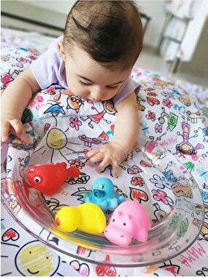 Yorni Family, 145X150CM Oyun Matı, Oyun Parkı, Bebek Yatağı, Oyun Halısı, Oyun Minderi Sıvı Geçirmez Örtü