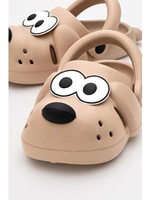 Qramed Orthopedix Doggy Köpek Figürlü Eva Bebek Çocuk Kreş Deniz Havuz Terliği QR25900