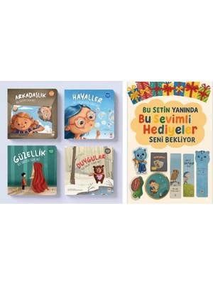 Sincap Kitap Sormazsam Olmaz Seti 4 Kitap (Arkadaşlık + Hayaller + Güzellik + Duygular) Hediyeli