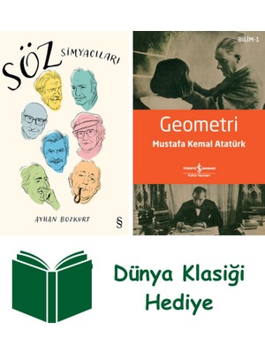 Everest Yayınları Söz Simyacıları + Geometri + Dünya Klasiği Hediye