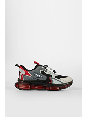 Vicco Mask Model Erkek Çocuk Siyah Phylon Spor Ayakkabı