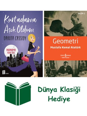 Mona Kitap Kurtadama Âşık Oldum + Geometri + Dünya Klasiği Hediye