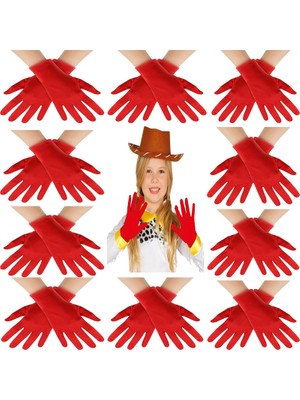 Bsre Kırmızı Bando Eldiveni Seti 10 Çift (20 Adet)