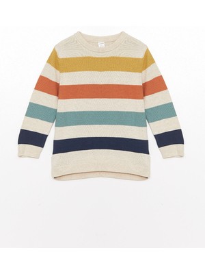 Lc Waikiki Yeni Sezon Bisiklet Yaka Uzun Kollu Erkek Bebek Triko Kazak