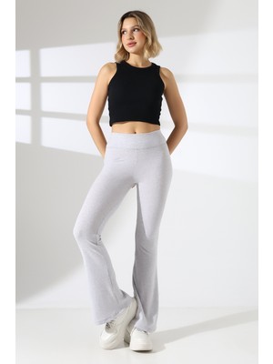 Lubiti Ispanyol Paça Tayt Yüksek Bel