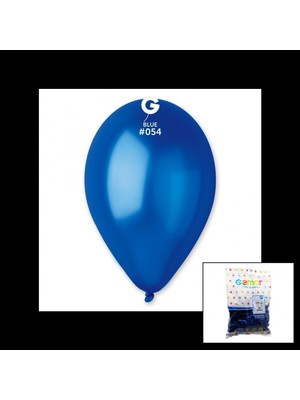 Marsilyan GM-110-36-54 Metalik - Mavi Balon 11&amp;amp;apos;&amp;amp;apos; - 28CM - 100 Parça (K95)