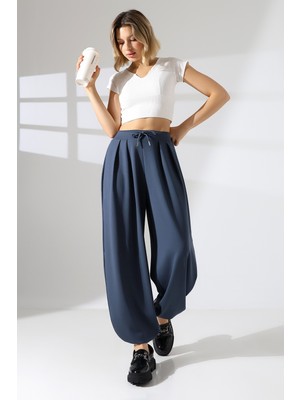 Lubiti Kadın Şalvar Pantolon Modal Kumaş