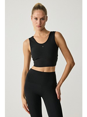 Urban Beat Nayla Kadın Tank Top Sportswear Siyah Büstiyer