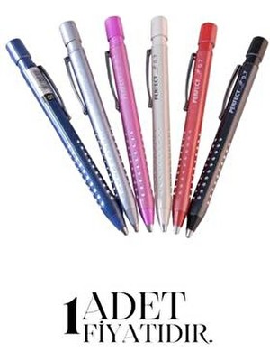 Perfect 0.7 Metal Üçgen Grip Versatil Mekanik Uçlu Kalem MP1314