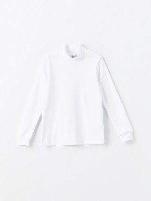 Lc Waikiki Yeni Sezon Yarım Balıkçı Yaka Basic Erkek Çocuk Tişört