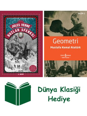 Alfa Yayınları Buzlar Sfenksi + Geometri + Dünya Klasiği Hediye