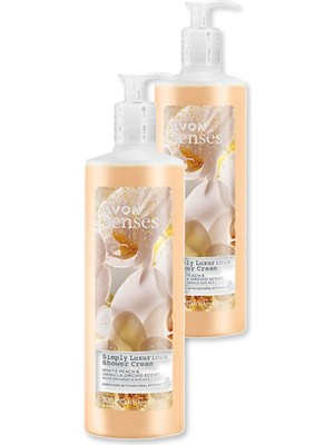 Avon Senses Simply Luxurious Kremsi Duş Jeli- 720ML Ikili Set