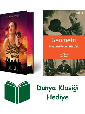 Guardian Yayınları Güneşi Söndürmem Gerek - Film Özel Baskı (Ciltli) + Geometri + Dünya Klasiği Hediye