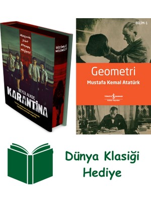 İndigo Kitap Karantina 1. Perde - Film Özel Baskı (Ciltli) + Geometri + Dünya Klasiği Hediye