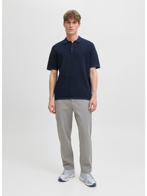 Jack & Jones Normal Bel Dar Gri Erkek Chino Pantolon 12282533_JPSTACE Neo Jogger Pants N