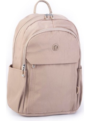 Ada Çanta Kırtasiye Kadın Çok Gözlü Geniş Iç Hacimli Su Geçirmez Sırt Çantası