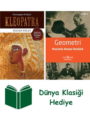 Kapı Yayınları Kleopatra + Geometri + Dünya Klasiği Hediye