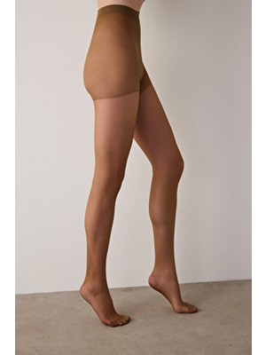 Penti Fit 15 Kakao Külotlu Çorap